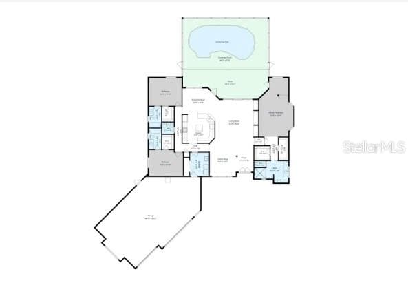 Floor Plan - 9807 E LAKE TAHOE DR, INVERNESS