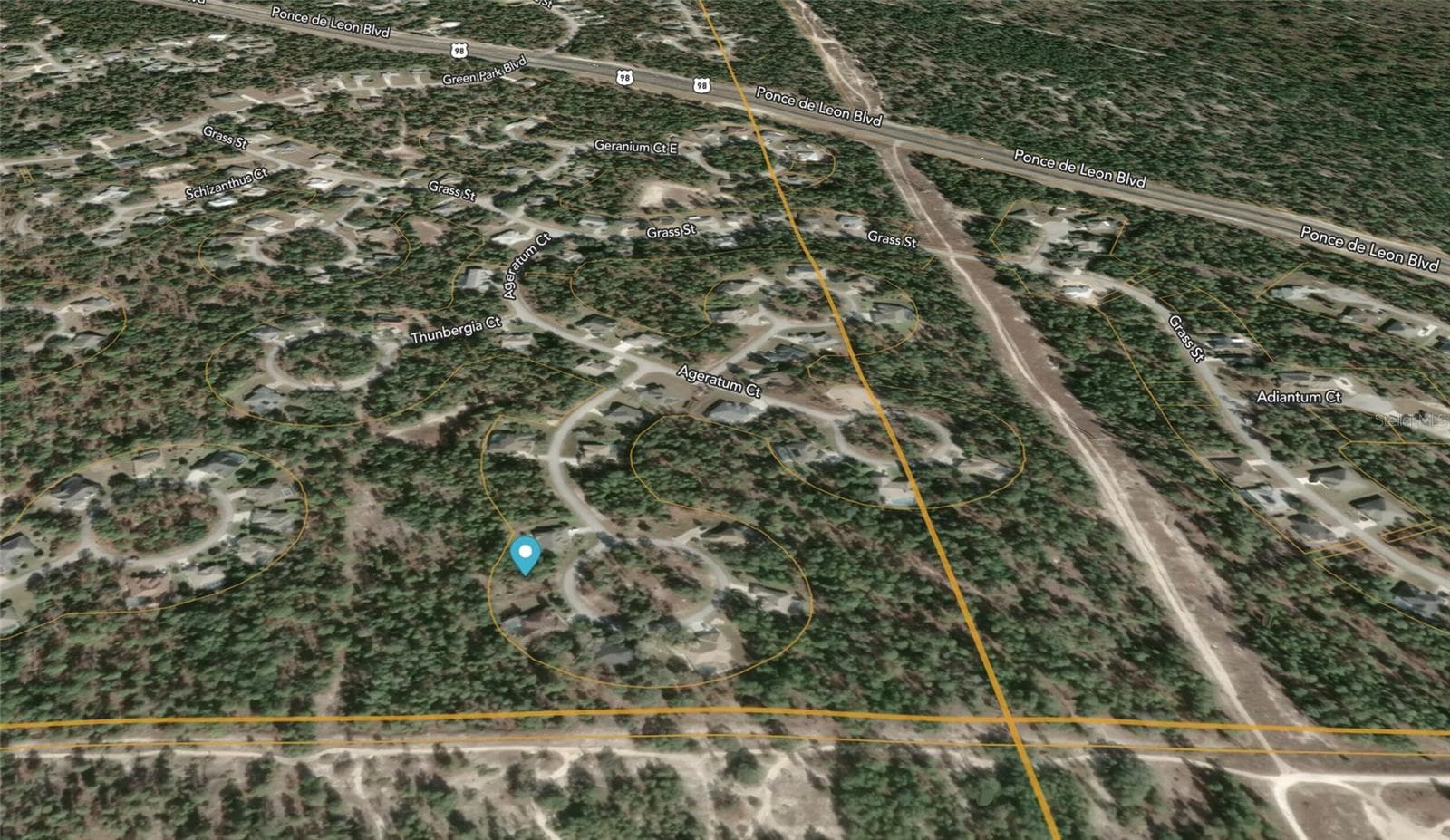 Land at 14 FLORIBUNDA CT, HOMOSASSA, photo 5 of 6