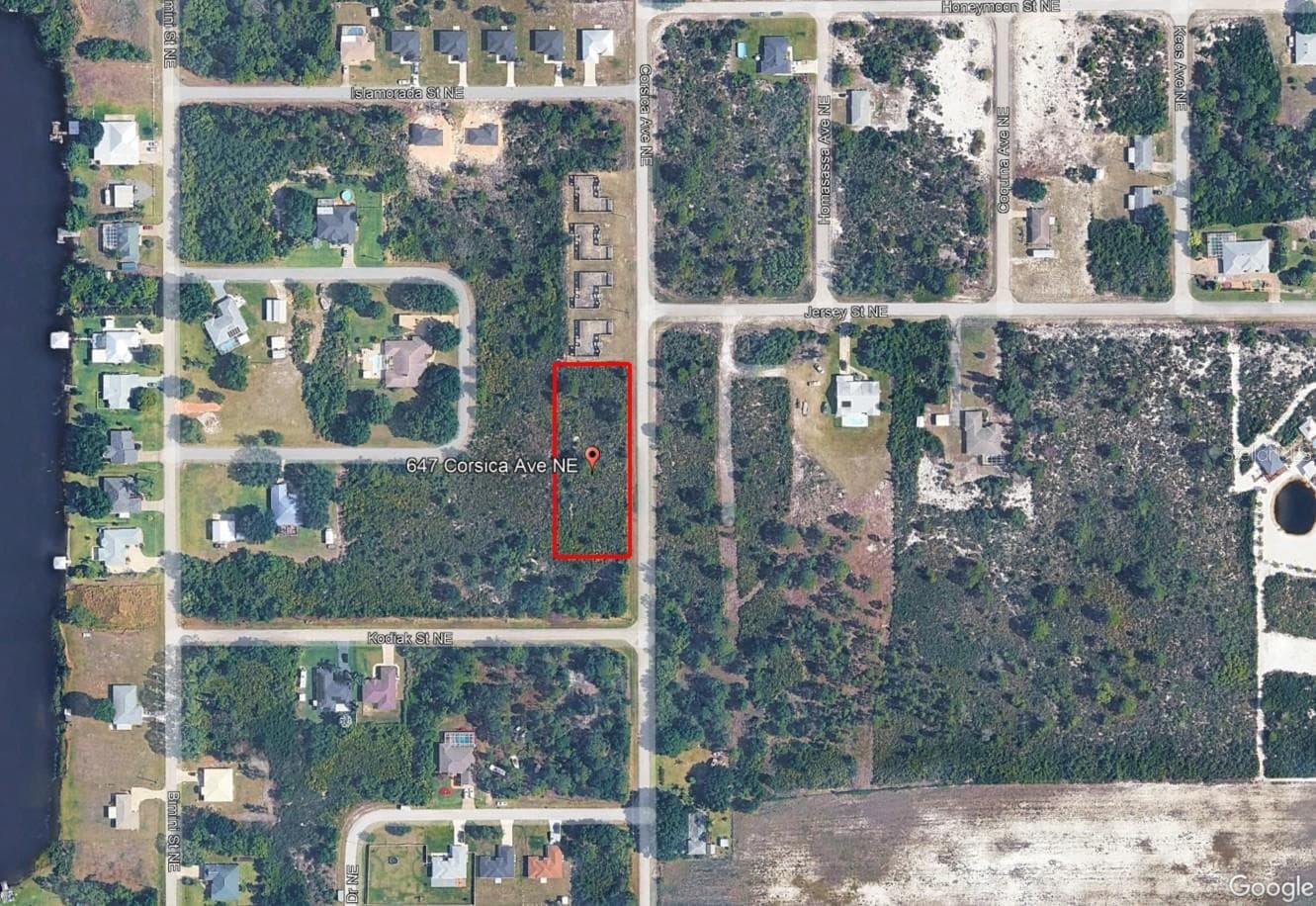 Land at 647 CORSICA AVE NE, LAKE PLACID, photo 5 of 6