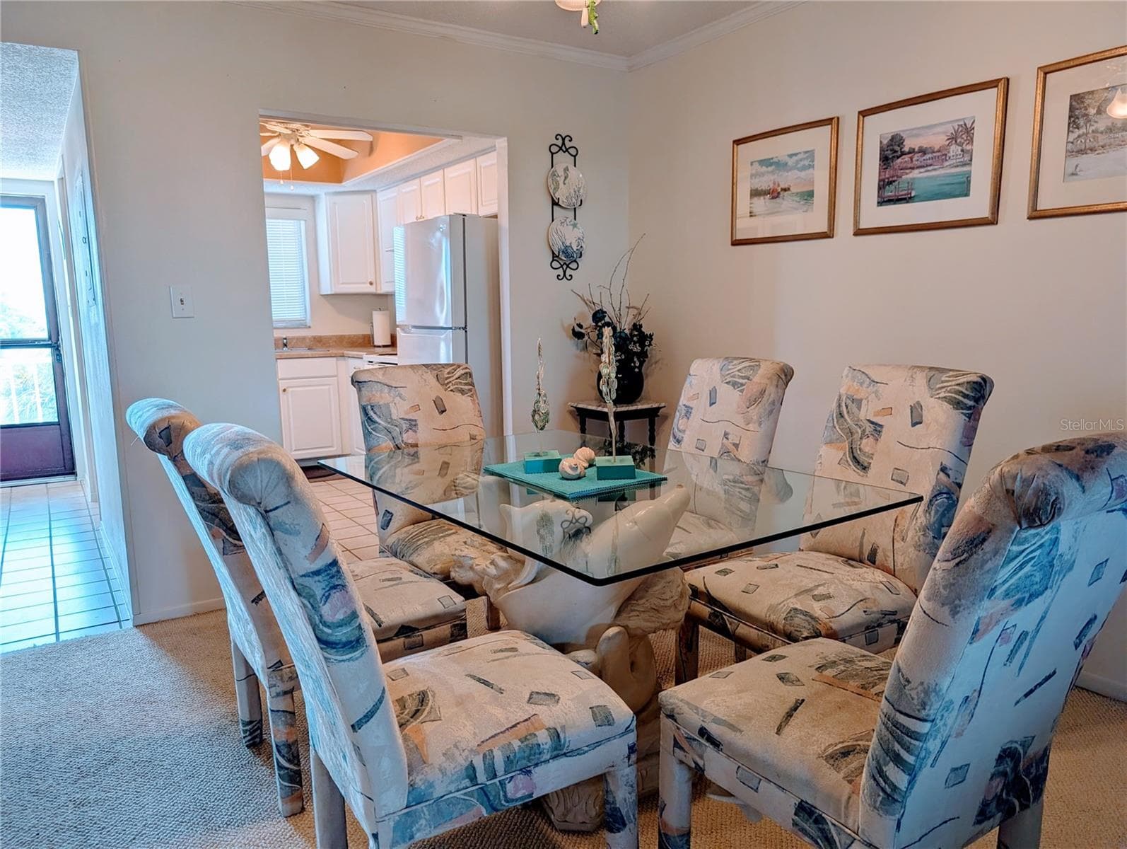 Entry and dining area - 3779 LAKE BAYSHORE DR #H-402, BRADENTON
