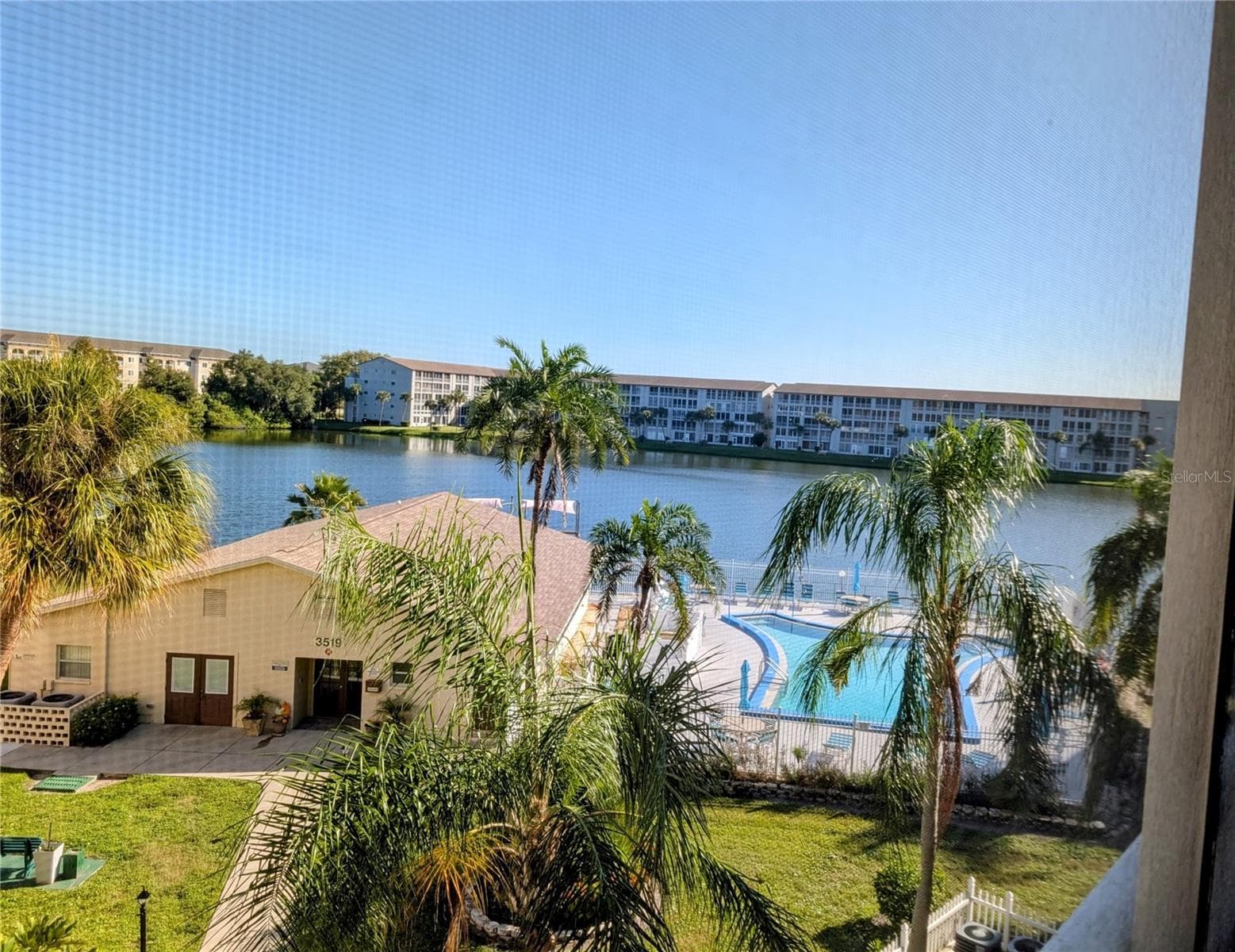 View from your lanai... - 3779 LAKE BAYSHORE DR #H-402, BRADENTON