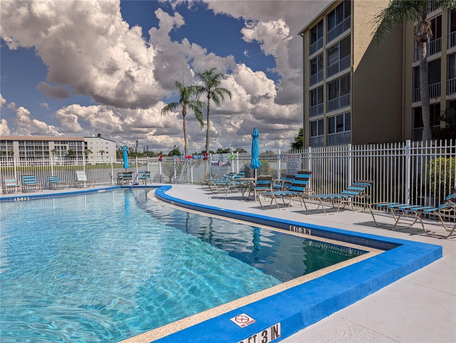 Heated, of course; next to the lake... - 3779 LAKE BAYSHORE DR #H-402, BRADENTON