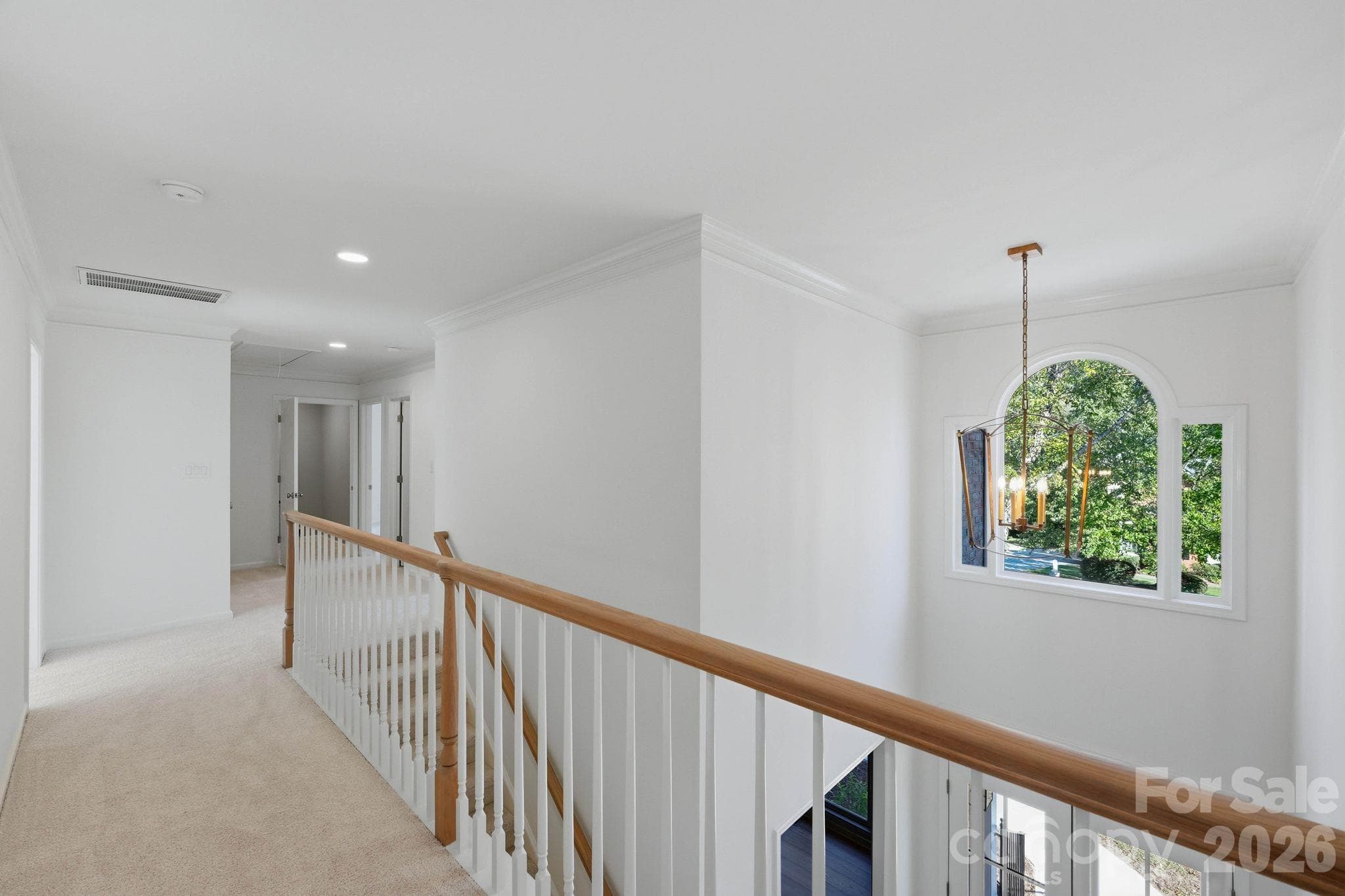 Upper Level Hallway - 10318 Tallent Lane, Charlotte