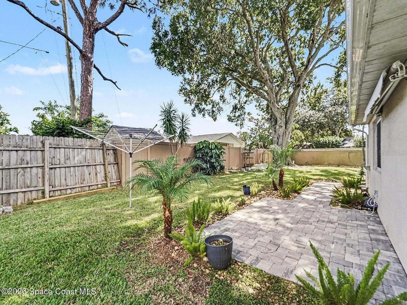 Backyard - 1882 BARRINGTON CIR, ROCKLEDGE