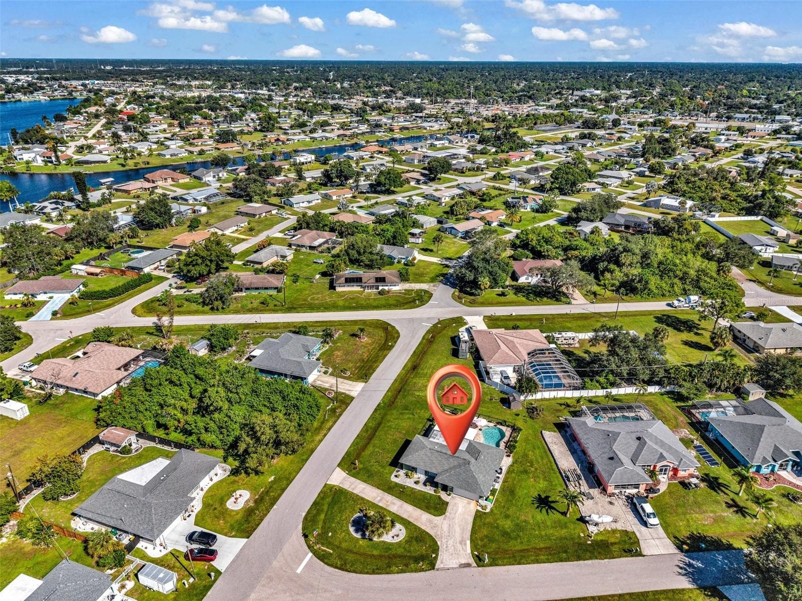 Single Family Residence at 574 AZALEA AVE NW, PORT CHARLOTTE, photo 41 of 50