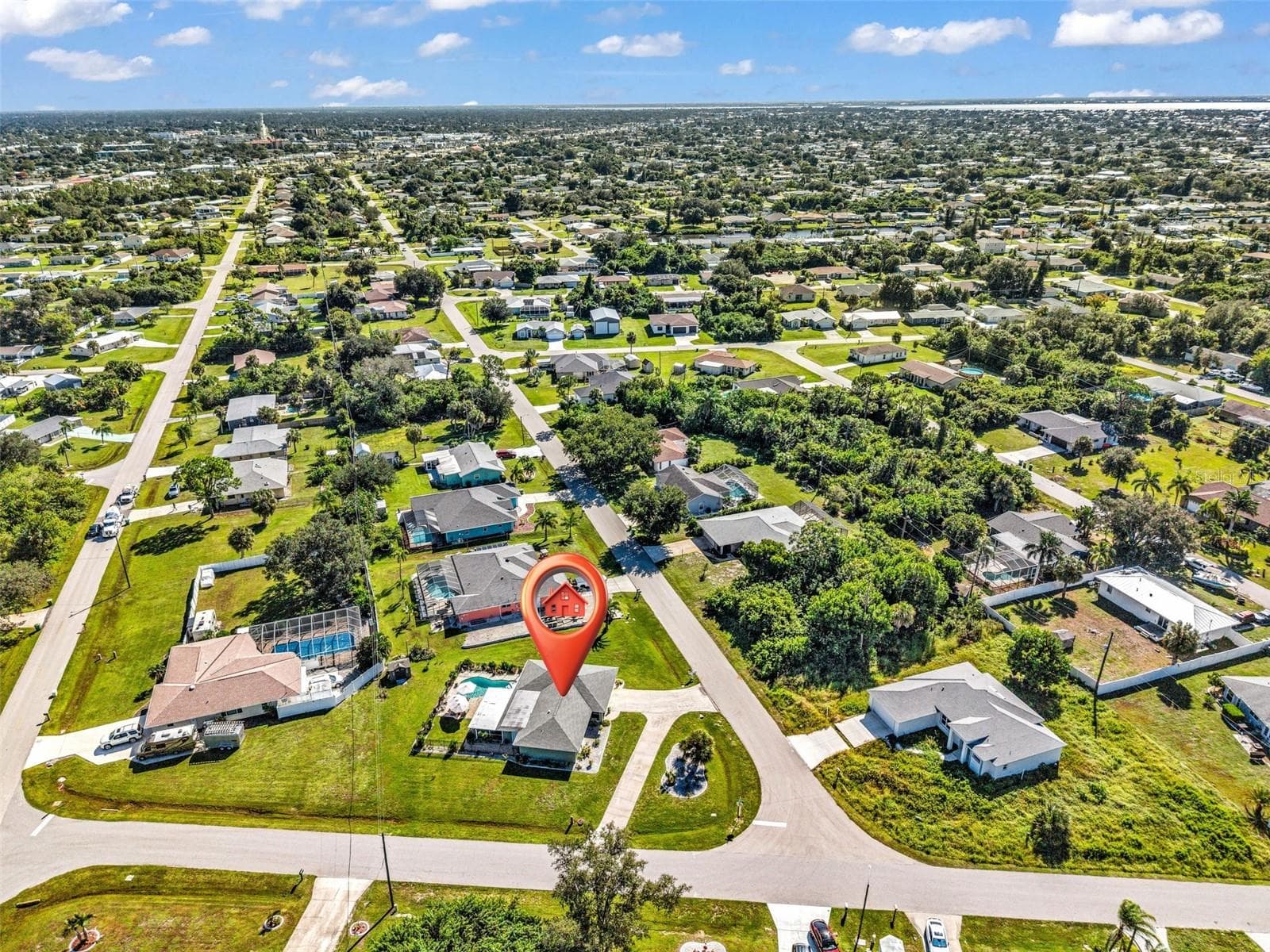 Single Family Residence at 574 AZALEA AVE NW, PORT CHARLOTTE, photo 42 of 50