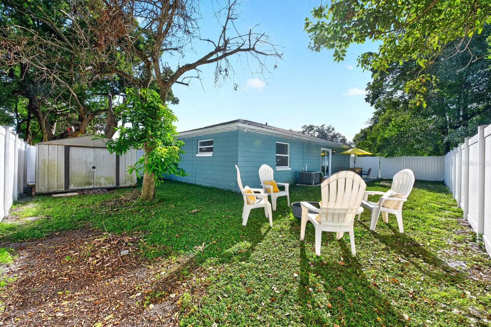 The back of the home - 543 HIBISCUS WAY #9C, ORLANDO
