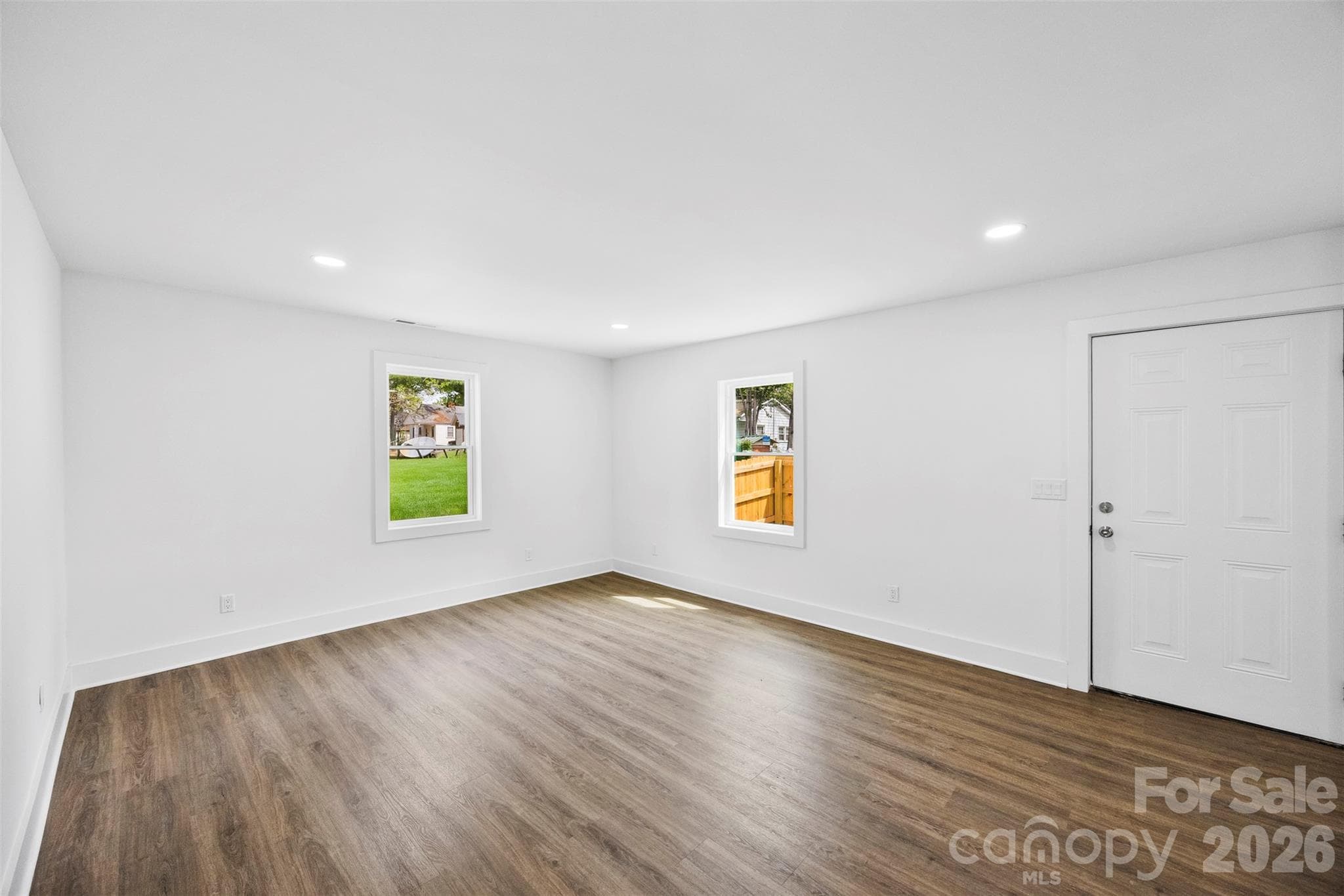 Spacious living room. - 2942 Reid Avenue, Charlotte