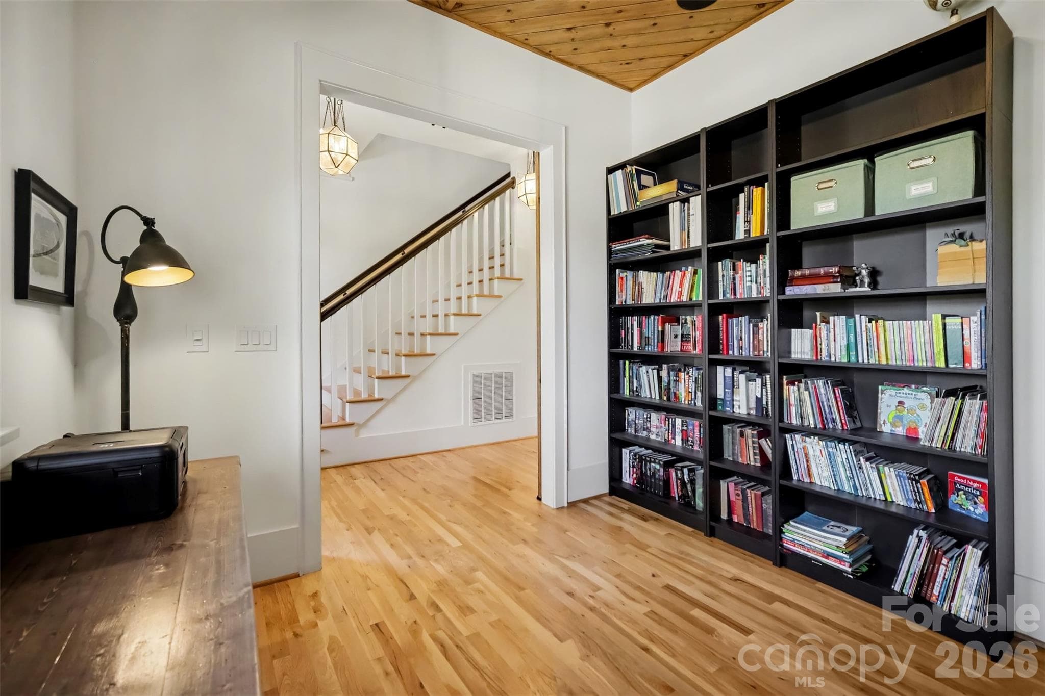 Home office with barn doors - 206 June Bug Lane, Fort Mill