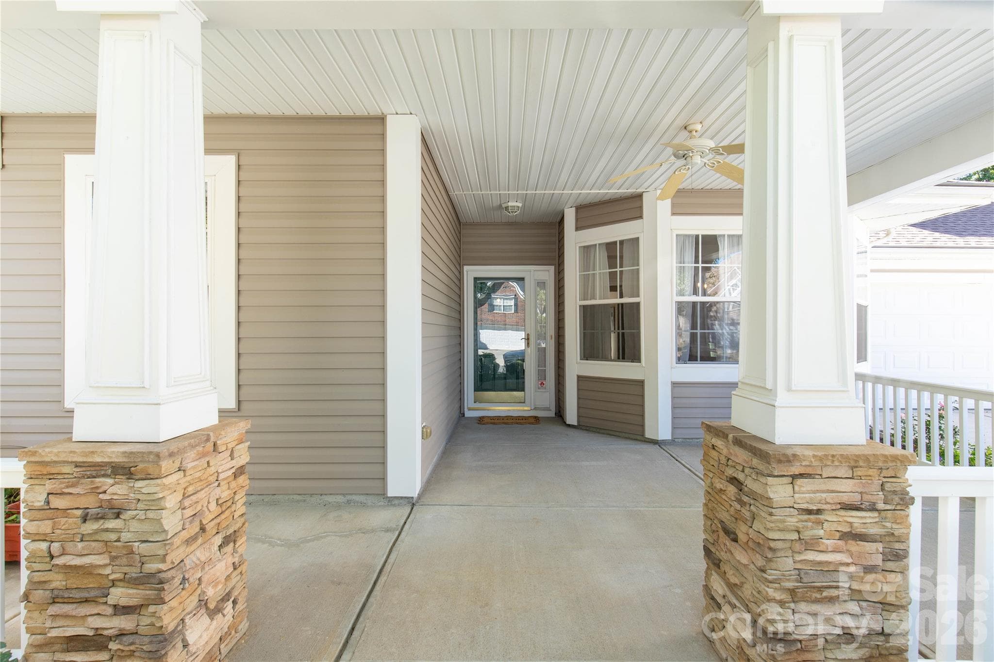 Huge front porch - 3820 Planters Watch Drive, Charlotte
