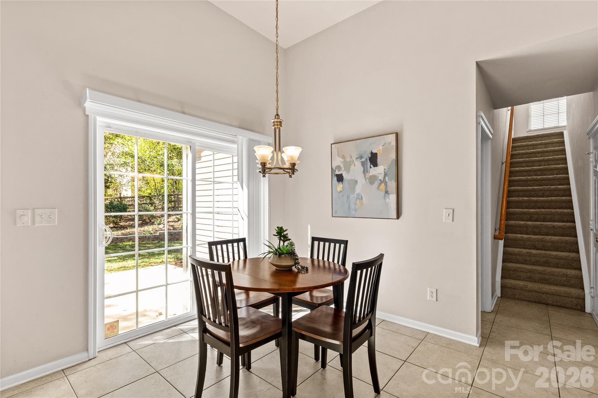 Breakfast room - 3820 Planters Watch Drive, Charlotte