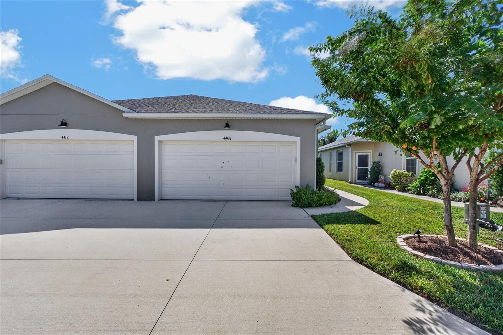 Villa is on the right - 4408 BEDFORD WAY, LEESBURG