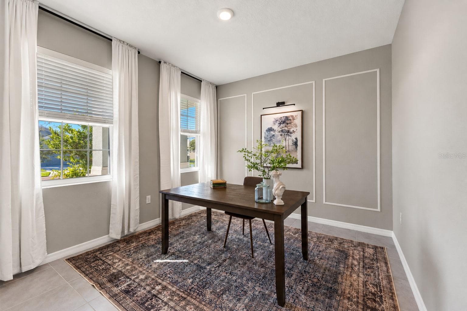 Office with trim feature wall - 5126 Jackel Chase Dr, Wimauma - 5126 JACKEL CHASE DR, WIMAUMA