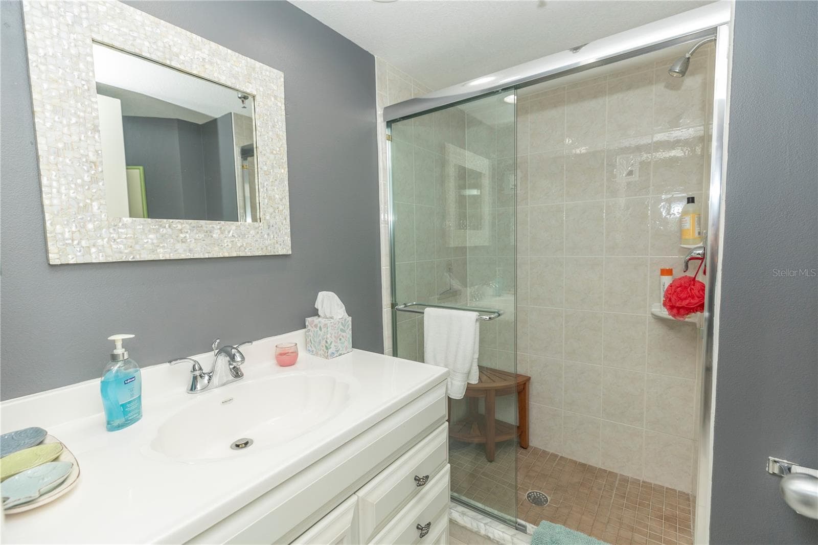Guest Bedroom With Walk In Shower. - 1401 S MCCALL RD #B-306, ENGLEWOOD