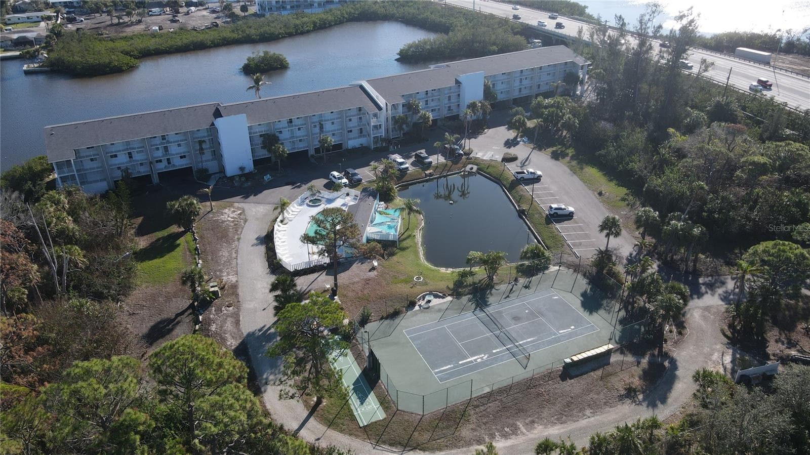 View Of Tennis Courts And Pool/Spa In Background! - 1401 S MCCALL RD #B-306, ENGLEWOOD