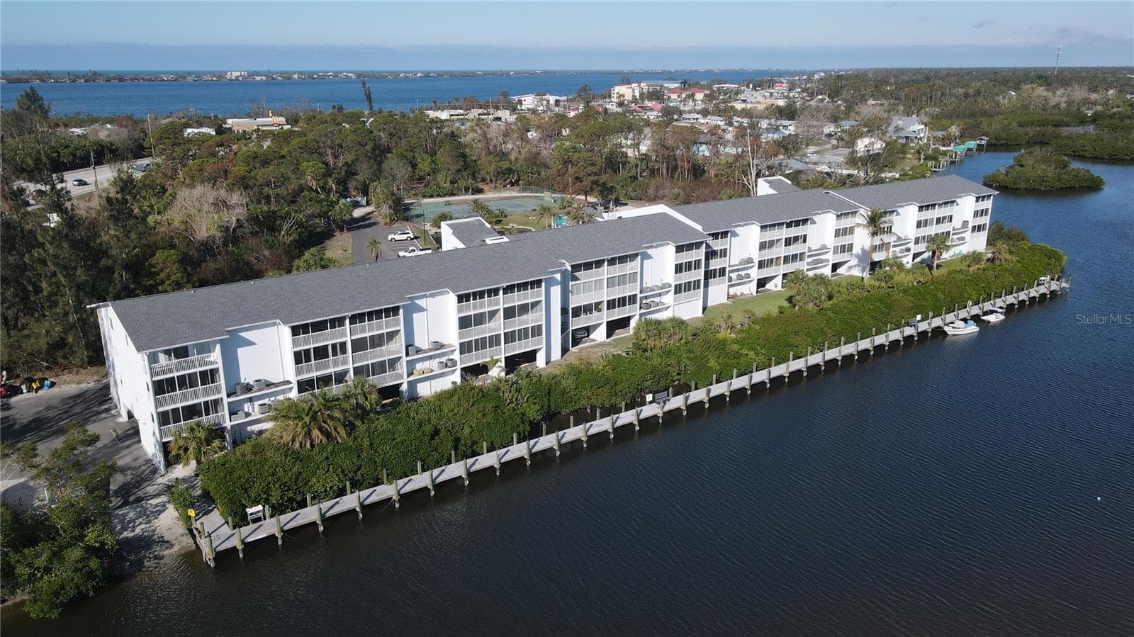 Condo Building And Docks With Private Boat Ramp! - 1401 S MCCALL RD #B-306, ENGLEWOOD