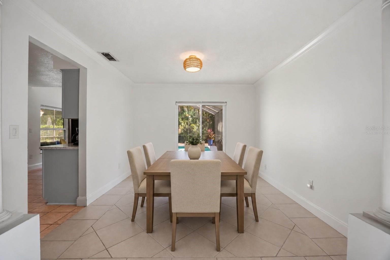 Virtually staged dining room - 1314 AUGUSTA NATIONAL BLVD, WINTER SPRINGS