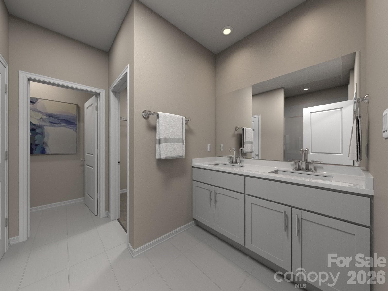 Photo is not of the actual home, but is an inspirational photo of builder’s model home and may depict options, furnishings, and/or decorator features that are not included - 12606 Russellwood Lane, Charlotte