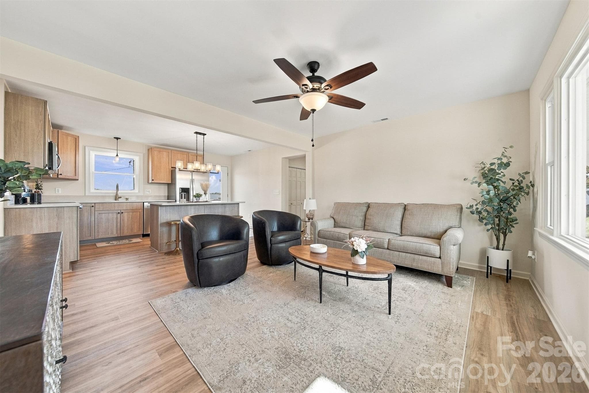 Living Room! - 4176 Grace Chapel Road, Granite Falls