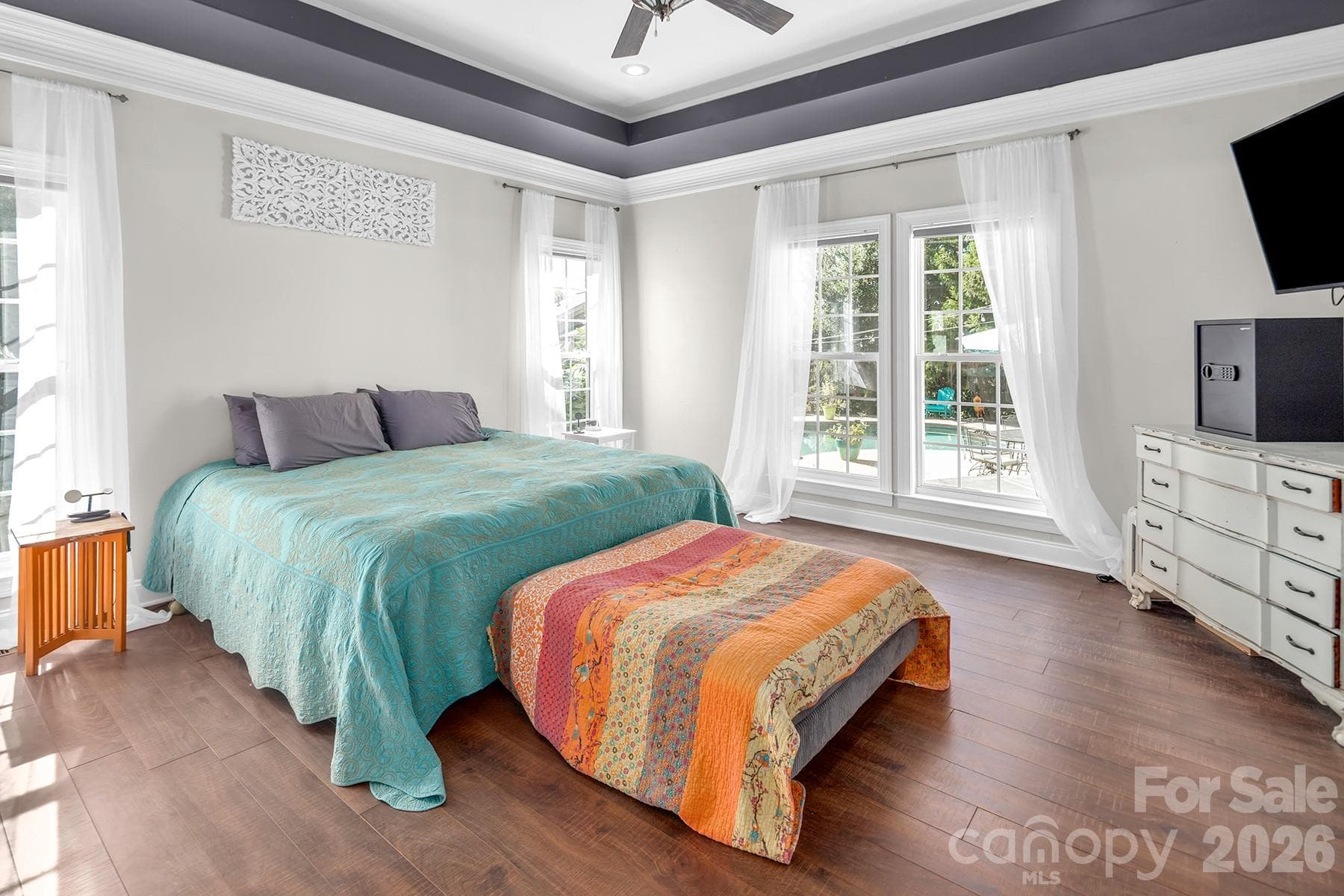 Primary Bedroom on Main Floor - 5050 Shady Meadow Lane, Denver