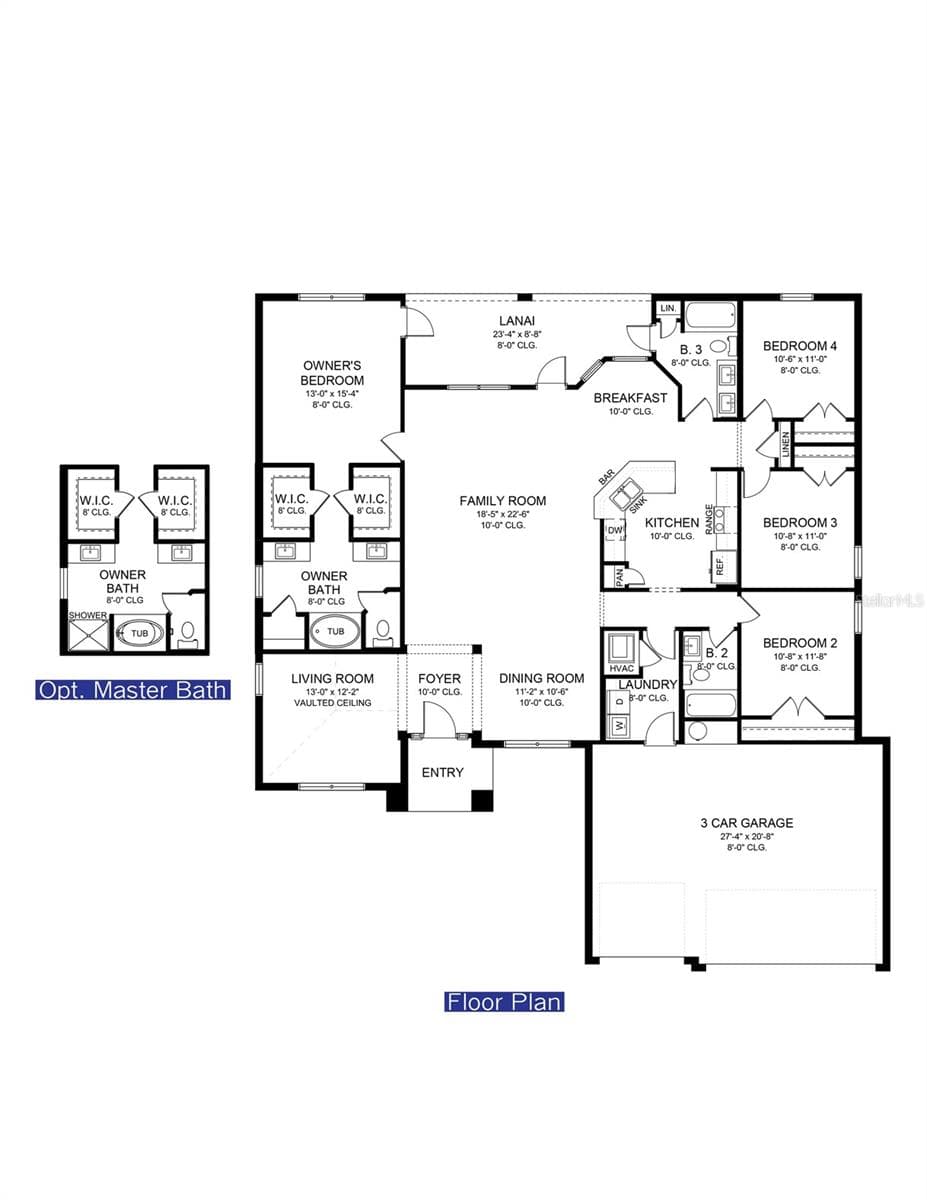 Floor plan - 4981 N MULBERRY LOOP, BEVERLY HILLS