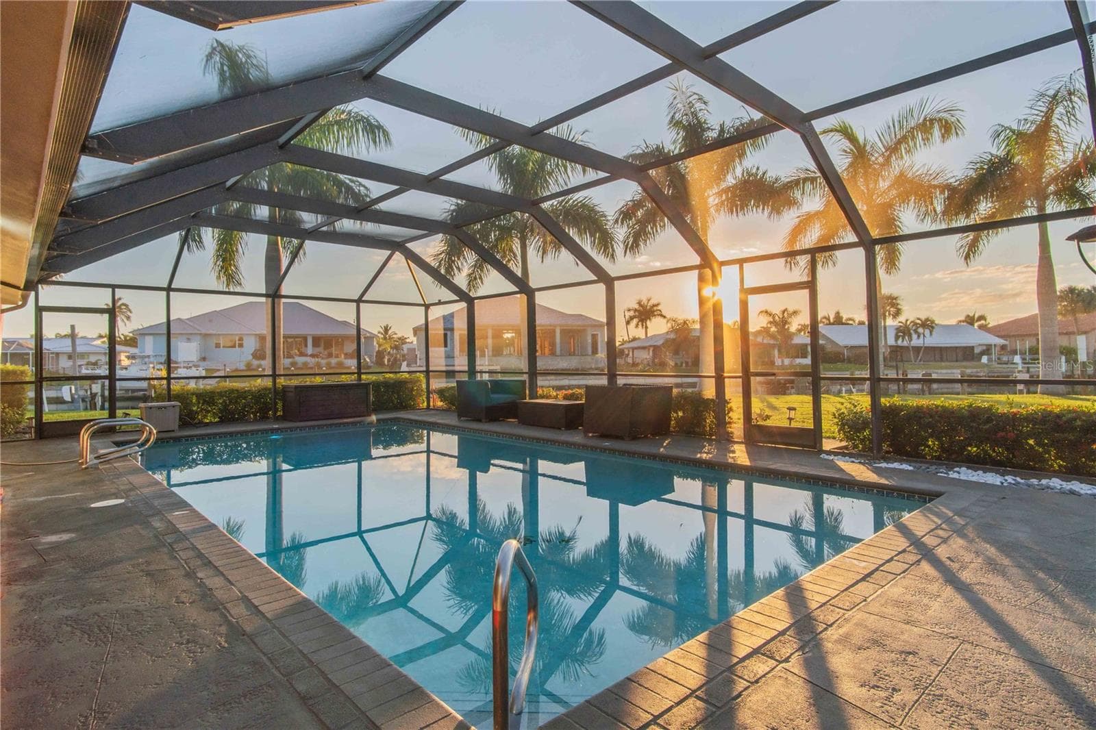 Patio / pool - 131 CASA LN, PUNTA GORDA
