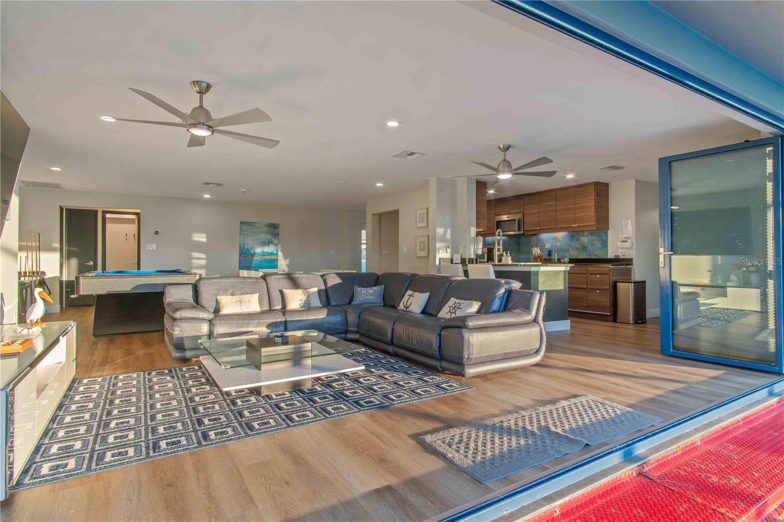 Patio looking into living spaces - 131 CASA LN, PUNTA GORDA