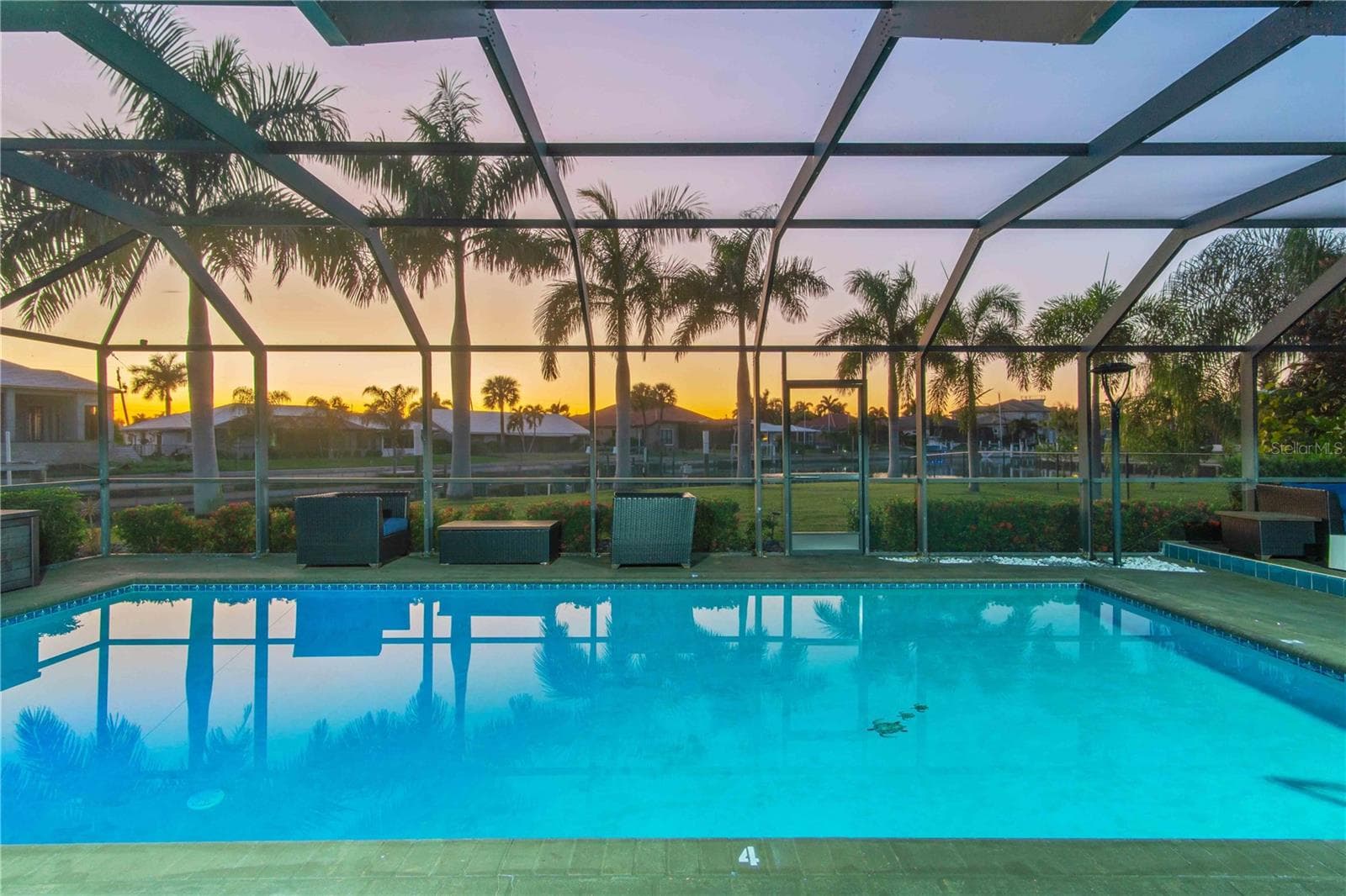 Patio / pool - 131 CASA LN, PUNTA GORDA