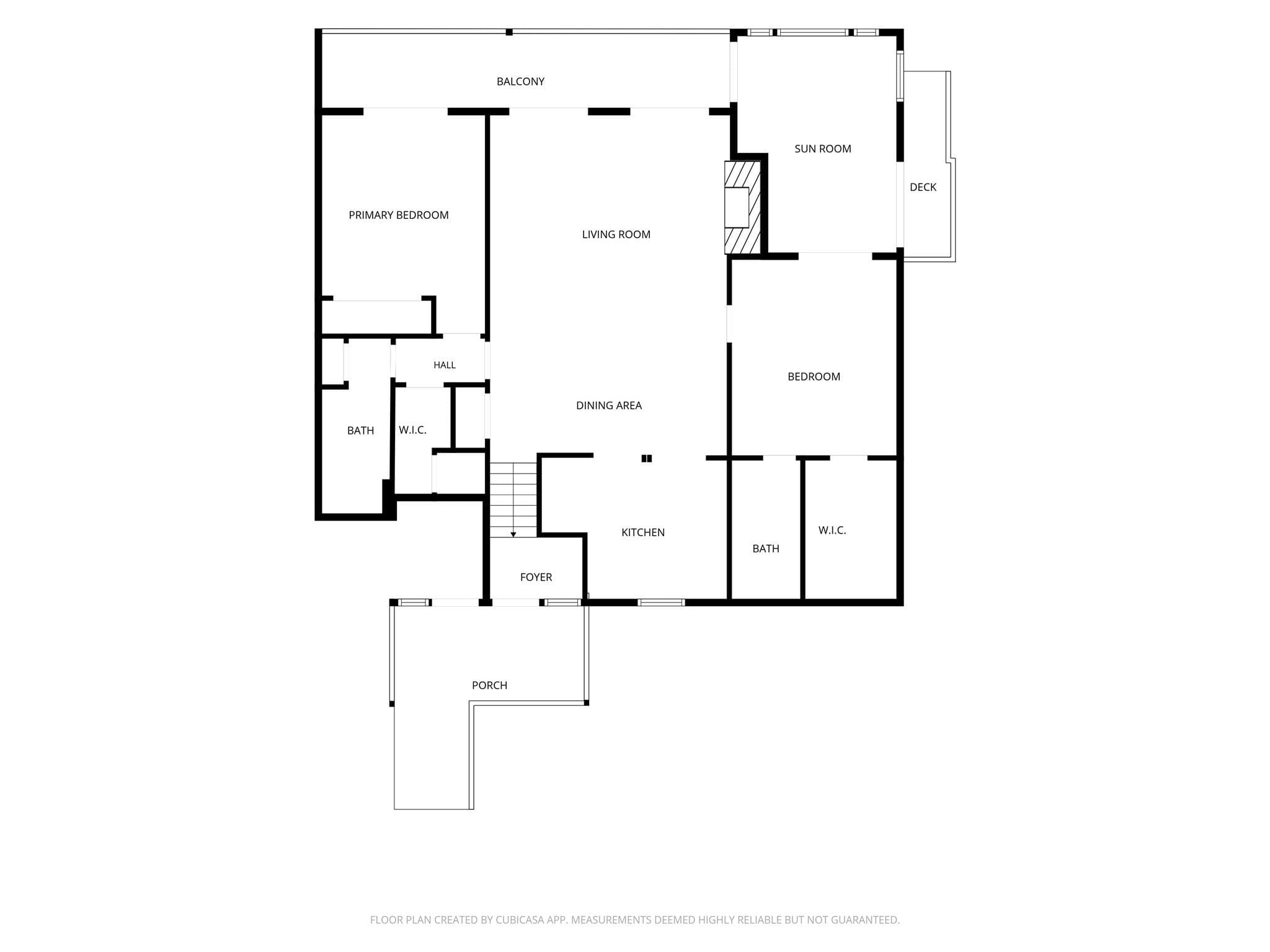 Floor Plan - 524 Three Mile Knob Road, Pisgah Forest