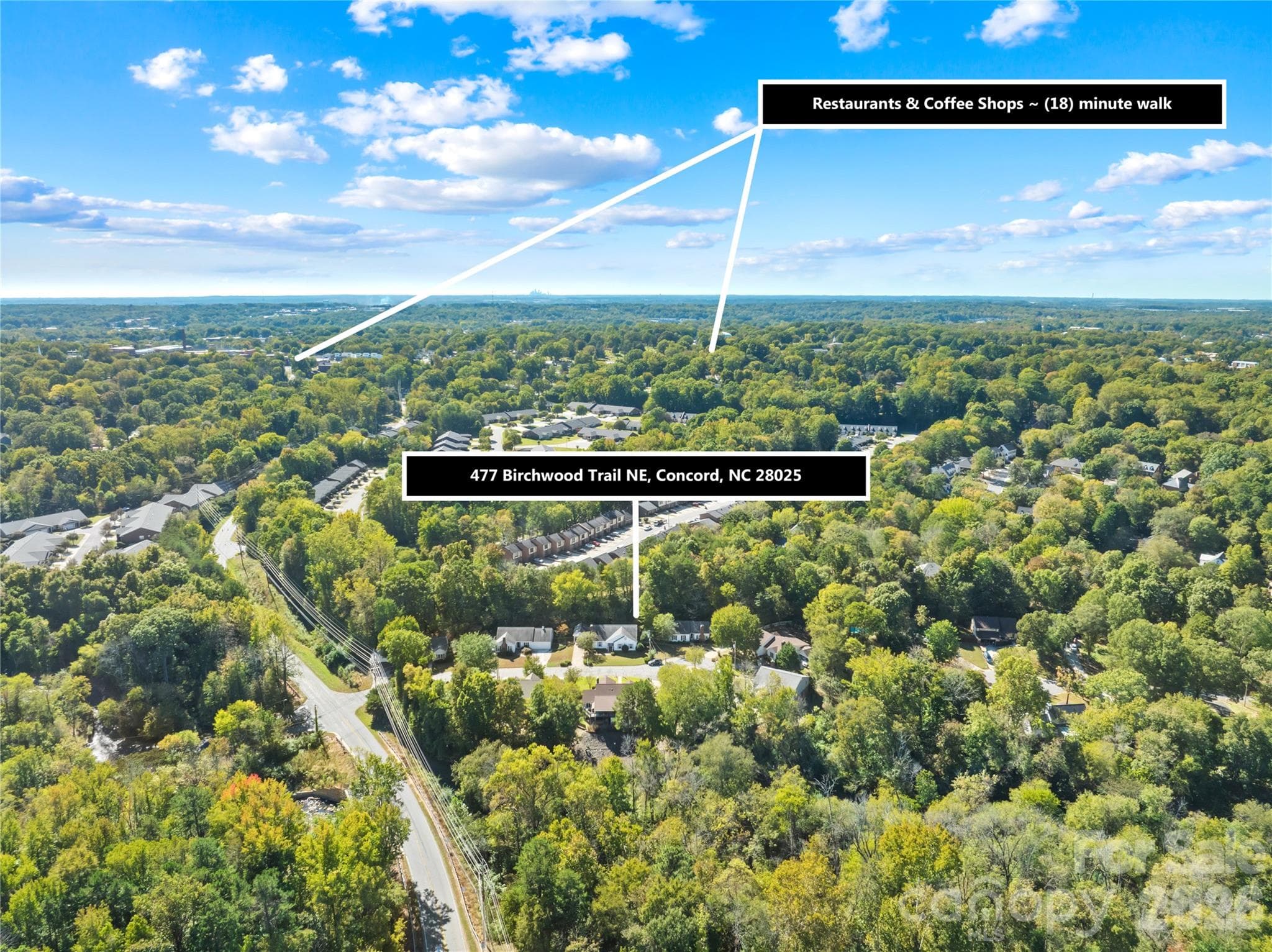 What's close? - 477 Birchwood Trail NE, Concord