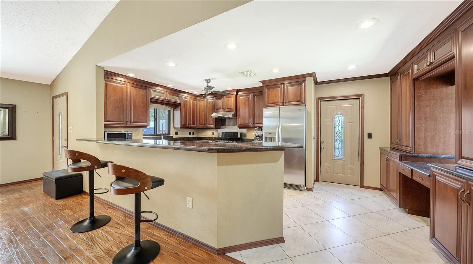 Kitchen 1 with Hardwood Cabinets - 4842 + LOT 8 & 9 NUTMEG AVE, SARASOTA