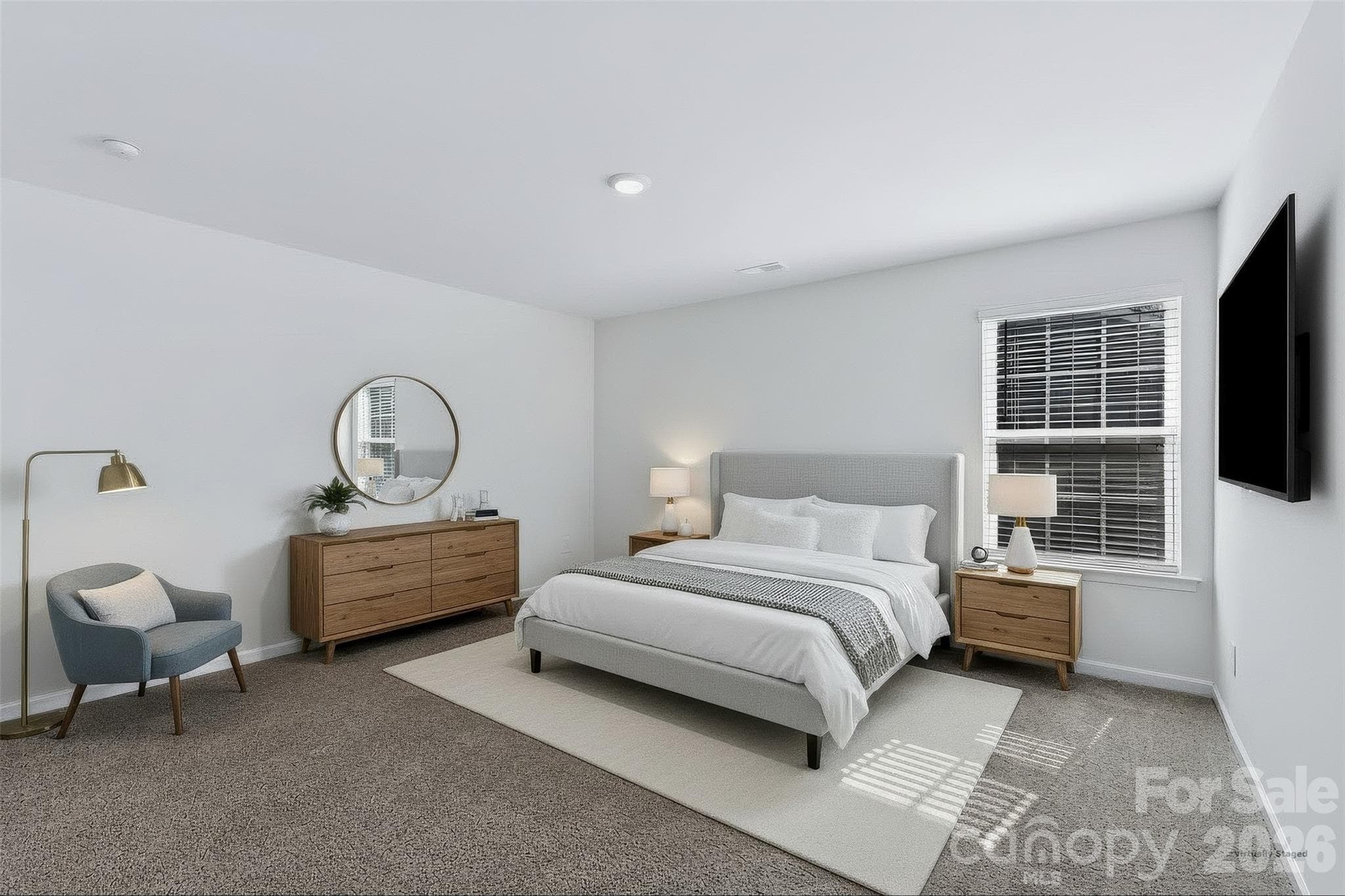 Large upstairs bedroom #1. - 3741 Stanley Creek Drive, Mount Holly