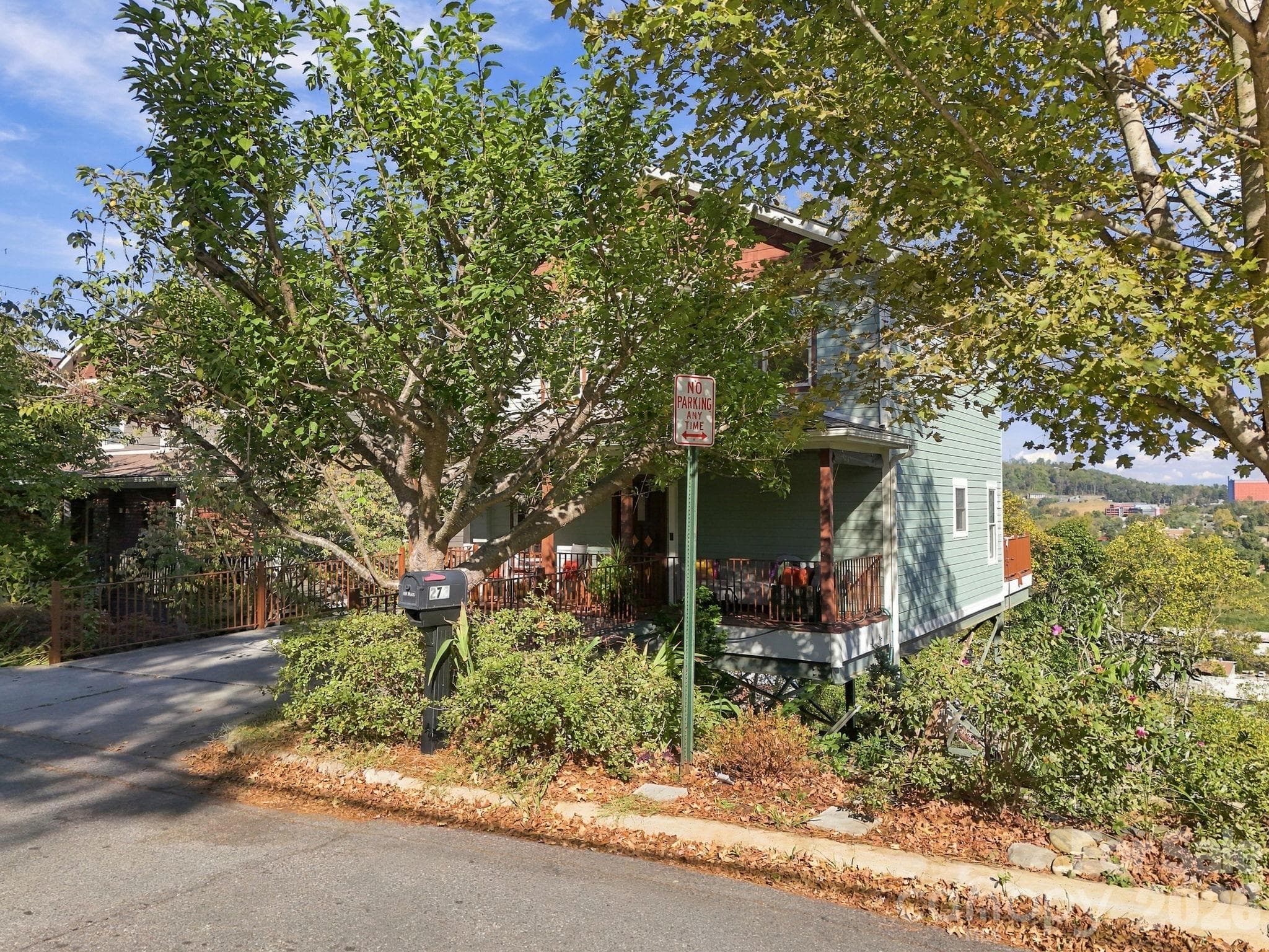 Front Porch Shade Trees - 272 Riverview Drive, Asheville