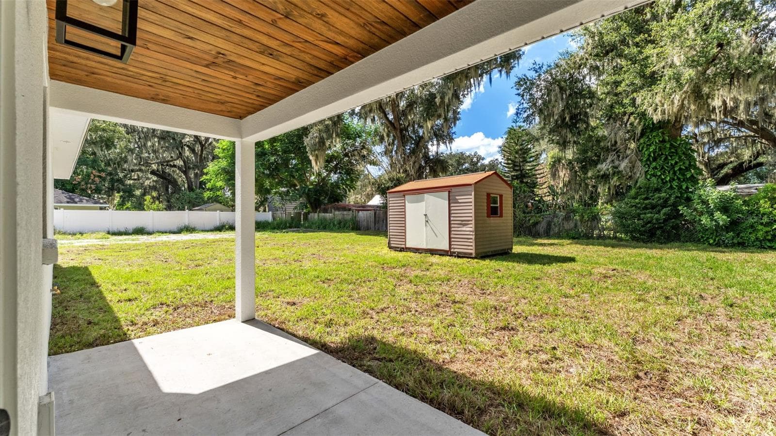Back Porch/Back Yard View - 706 S WALNUT AVE, FORT MEADE