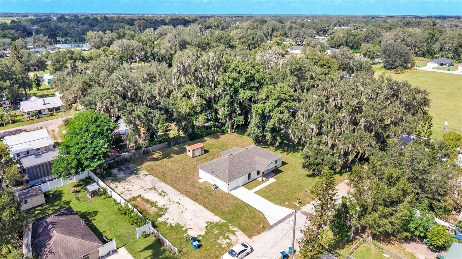 Aerial/ Far Away Side View - 706 S WALNUT AVE, FORT MEADE