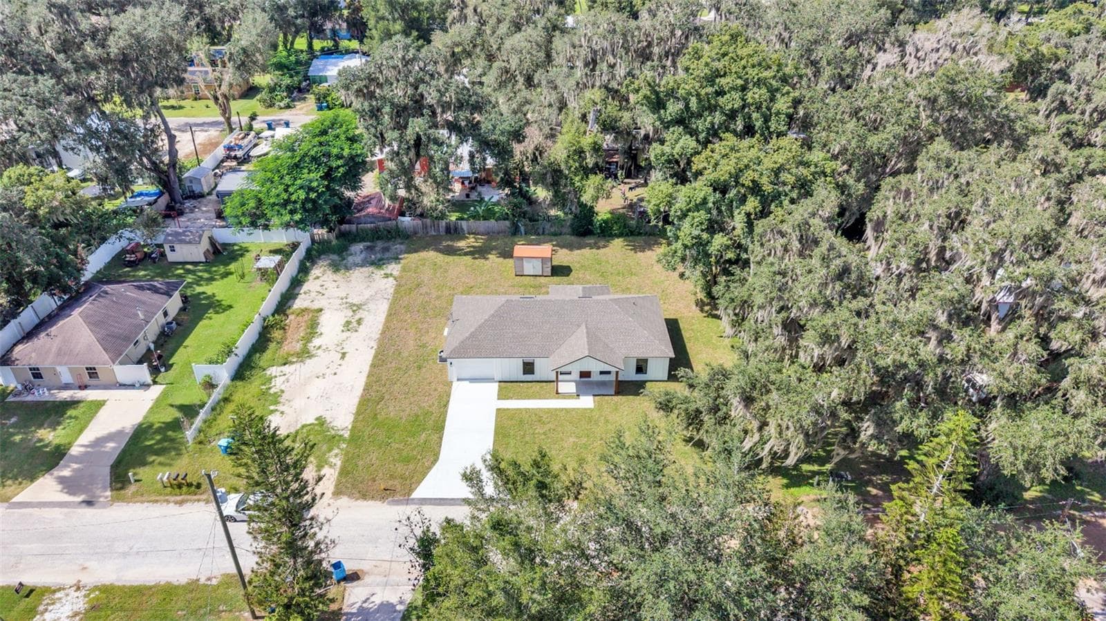 Aerial/ Far Away Full Front - 706 S WALNUT AVE, FORT MEADE