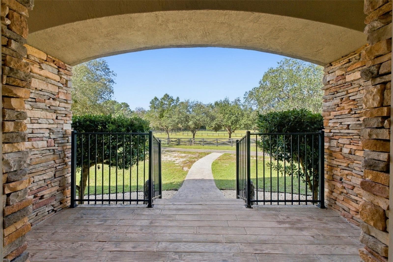 VIEW FROM FRONT DOOR - 10484 GYPSY AVE, WEEKI WACHEE