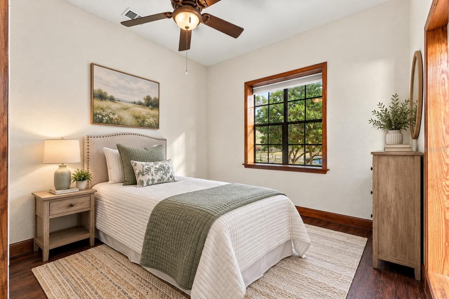 DOWNSTAIRS BEDROOM #1 - 10484 GYPSY AVE, WEEKI WACHEE
