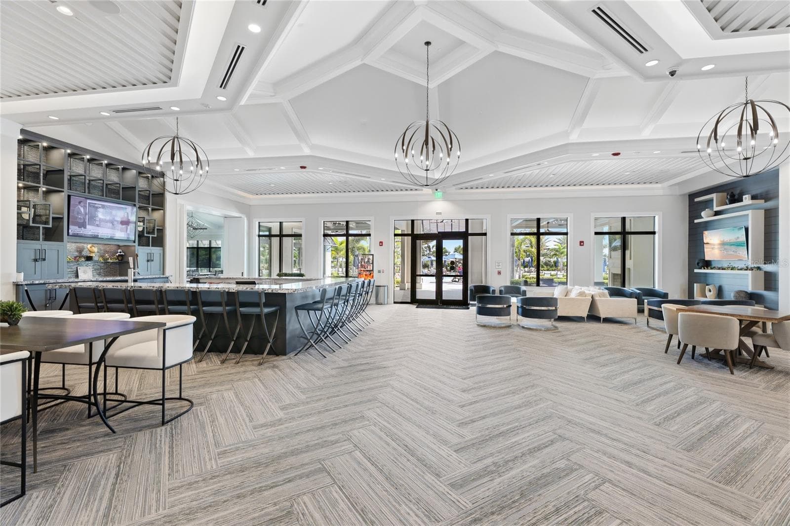 Inside Bar area and additional seating areas. - 14726 EAGLE BRANCH DR, NOKOMIS