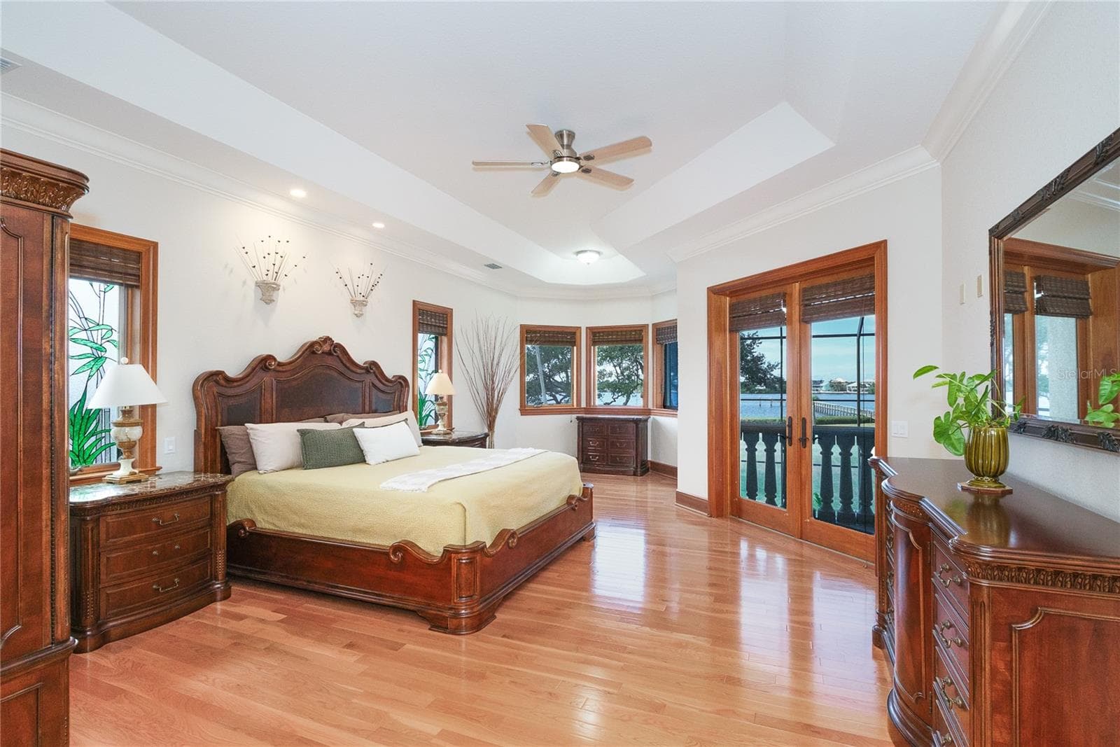 Primary Suite overlooks Lemon Bay - 1930 BAYSHORE DR, ENGLEWOOD