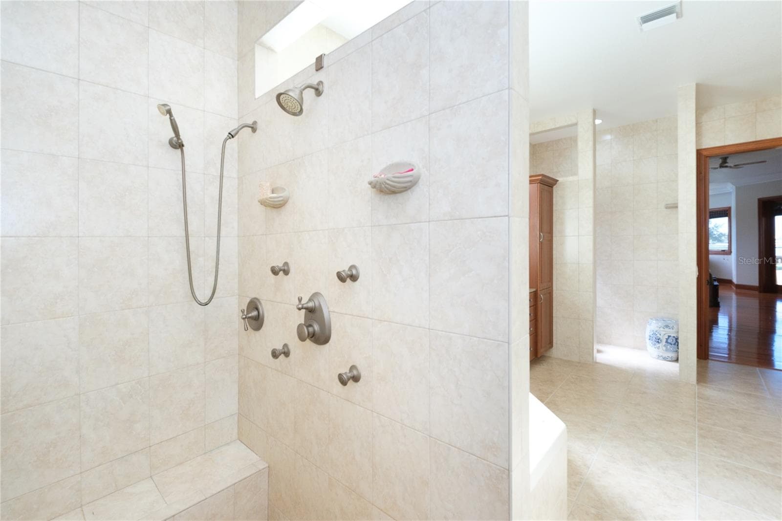 Primary shower - 1930 BAYSHORE DR, ENGLEWOOD