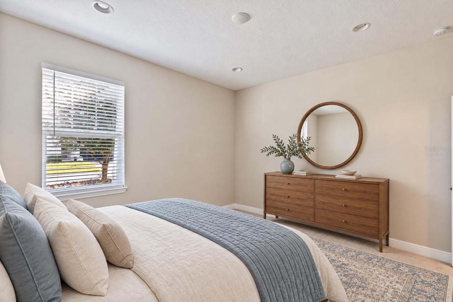 Virtually Staged Bedroom 4 - 4417 LIONS GATE AVE, CLERMONT