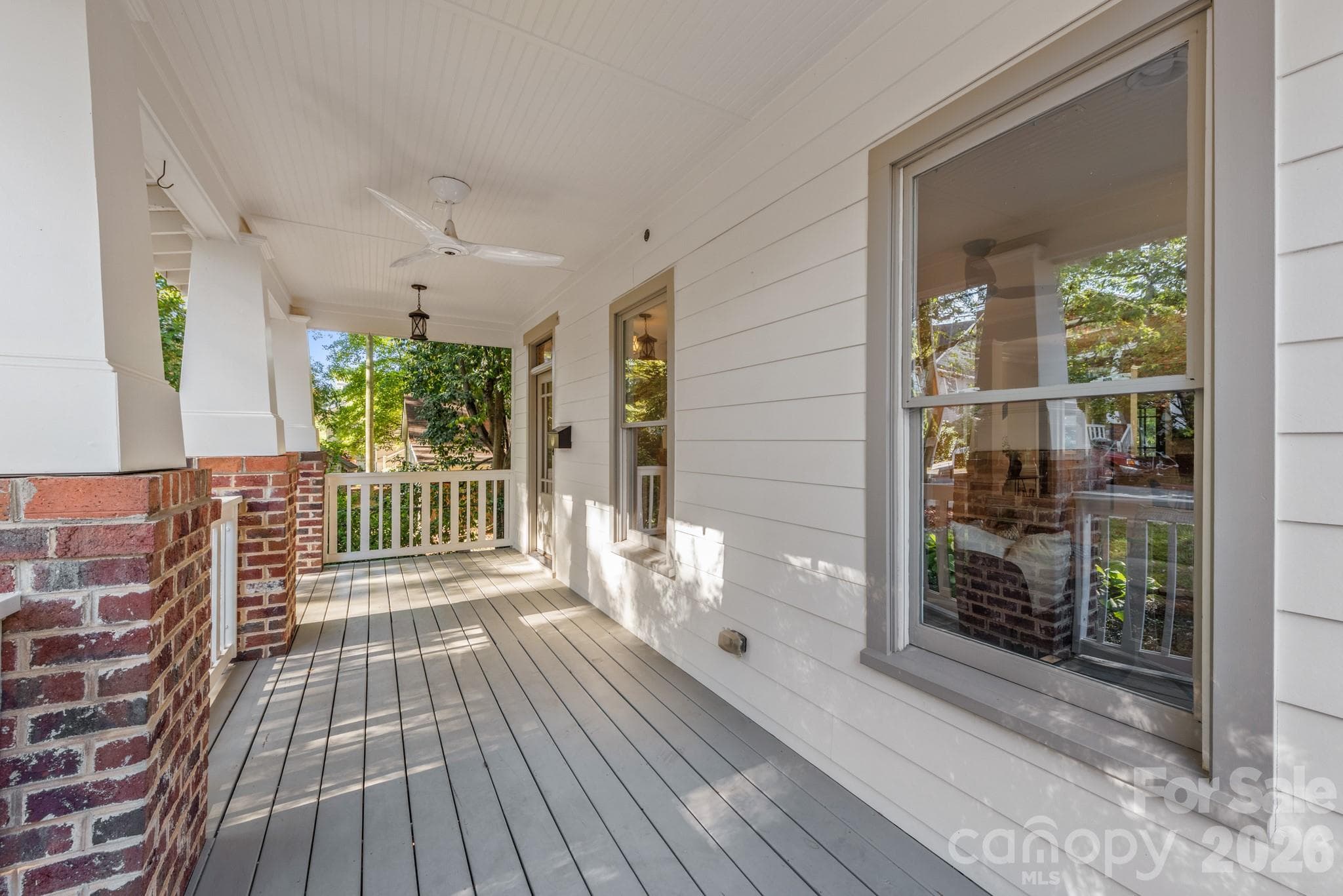 Covered front porch - 3315 Holt Street, Charlotte