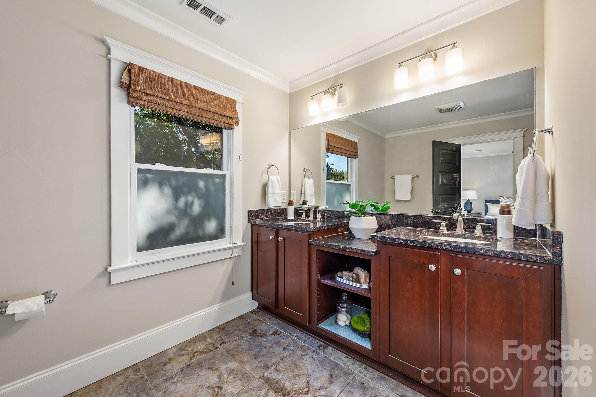 Upper level primary bathroom - 3315 Holt Street, Charlotte