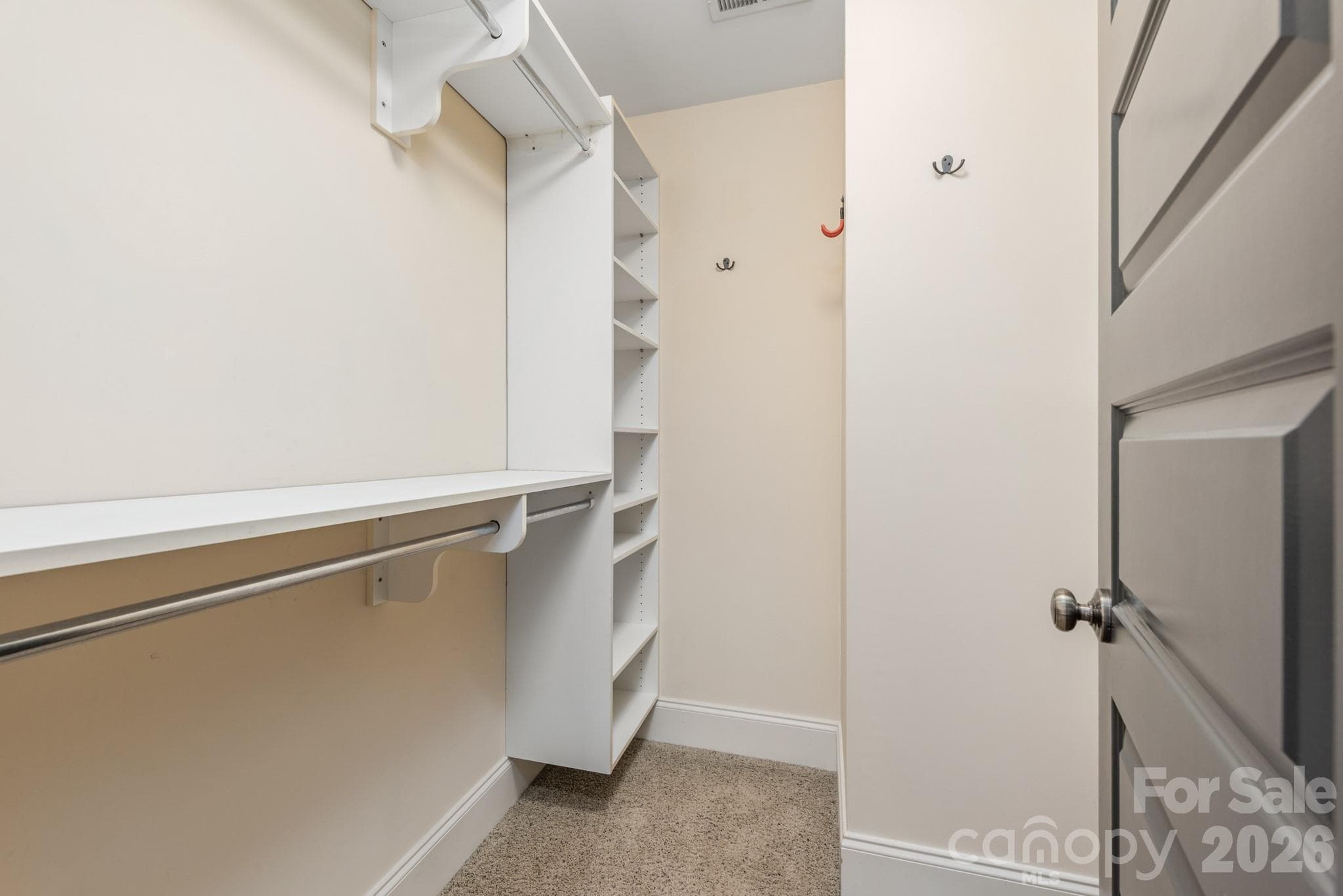 Primary walk in closet - 3315 Holt Street, Charlotte