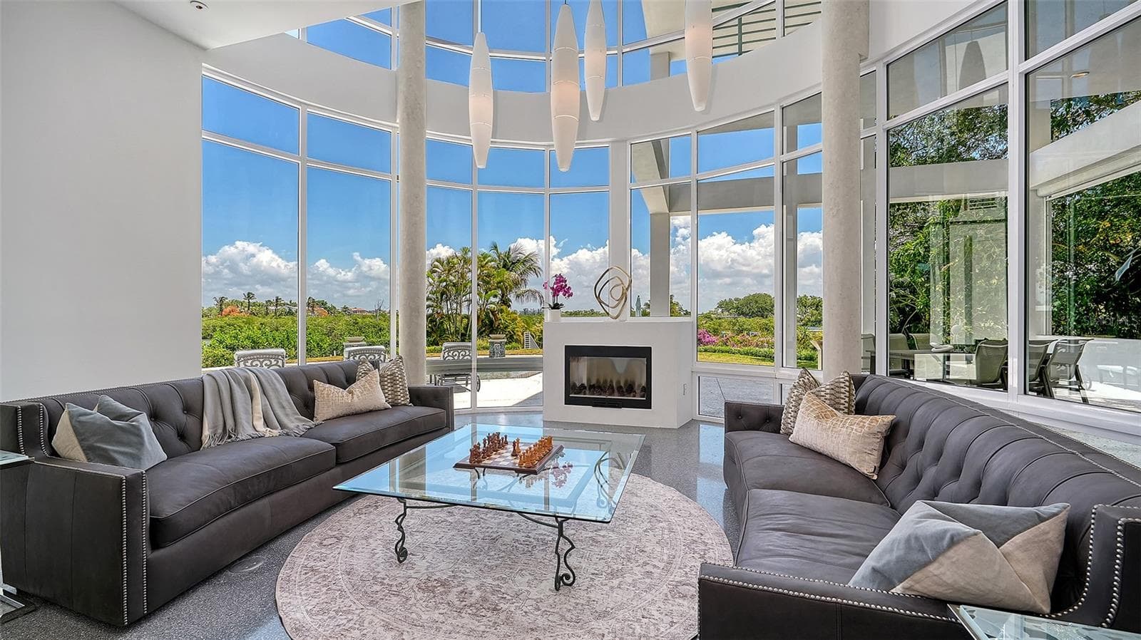 Living room - 4317 MIDNIGHT PASS RD, SARASOTA