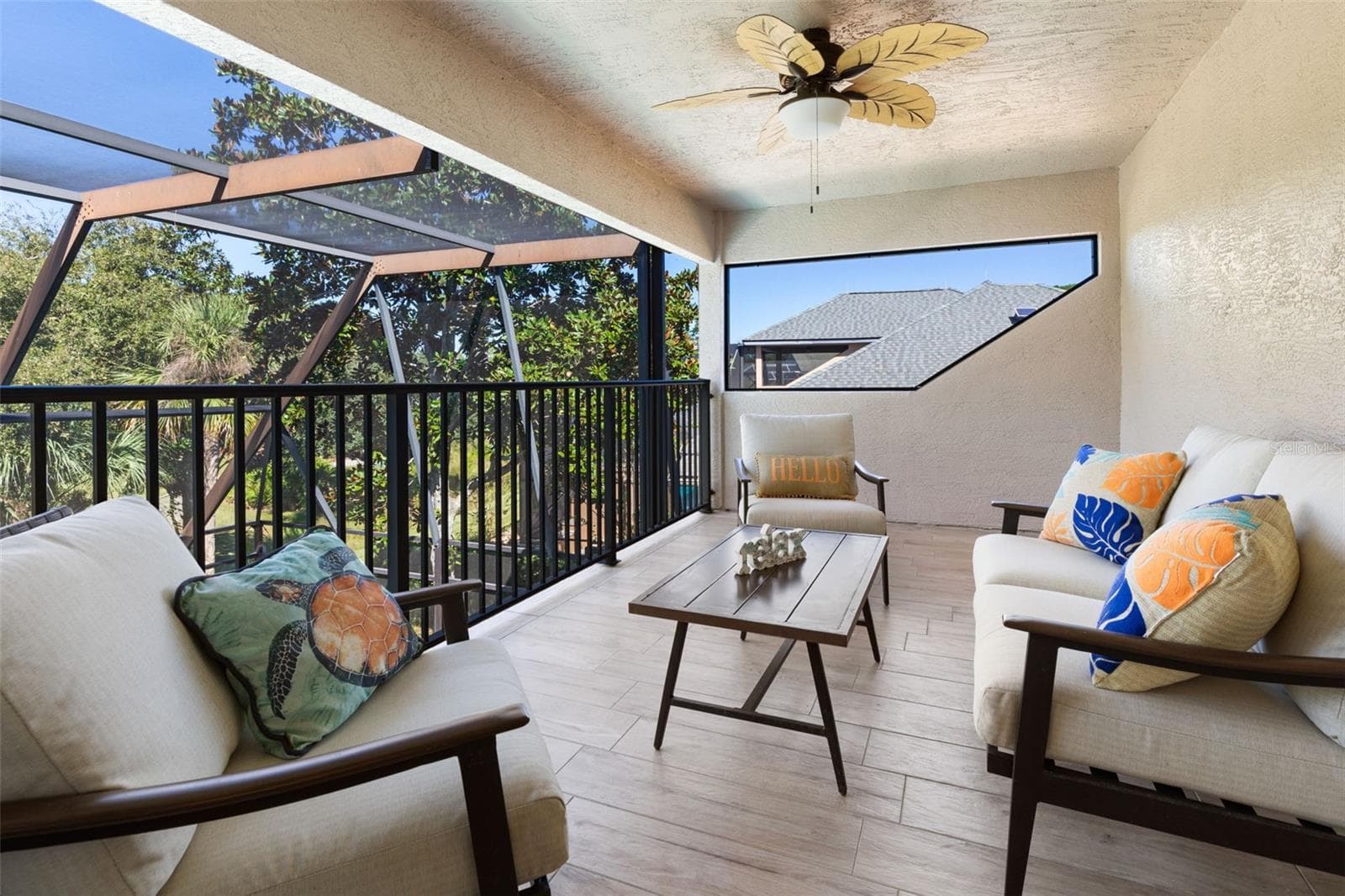 Tiled Balcony - 47 EASTLAKE DR, PALM COAST