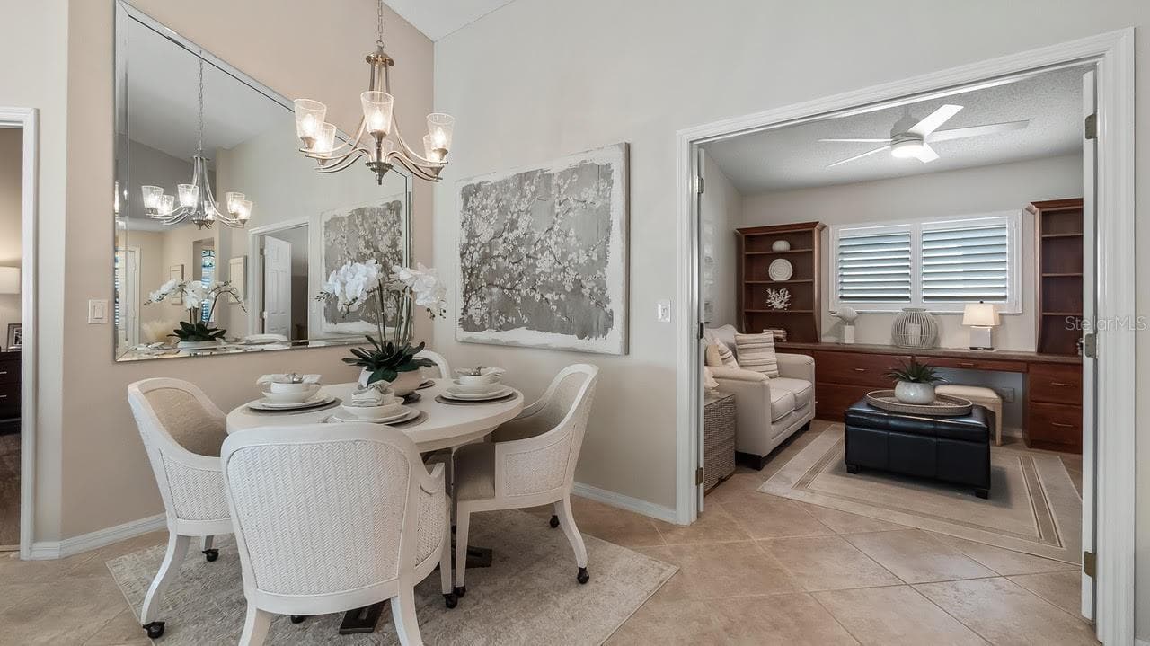 Dining Room and Office/Study/Den/Hobby Room - 3720 DOUNE WAY, CLERMONT