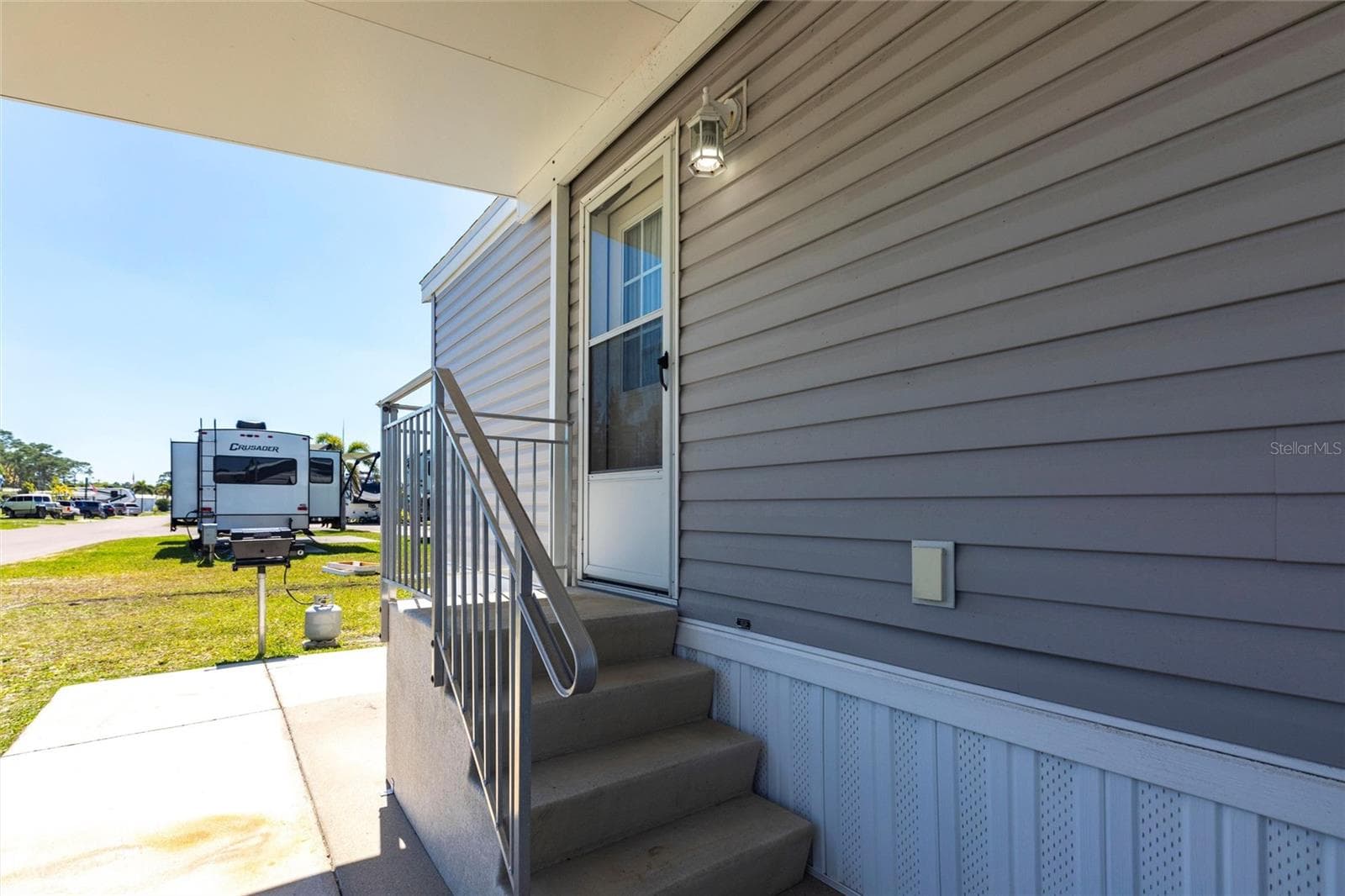 Covered entrance to home - 1329 TROUT, PUNTA GORDA