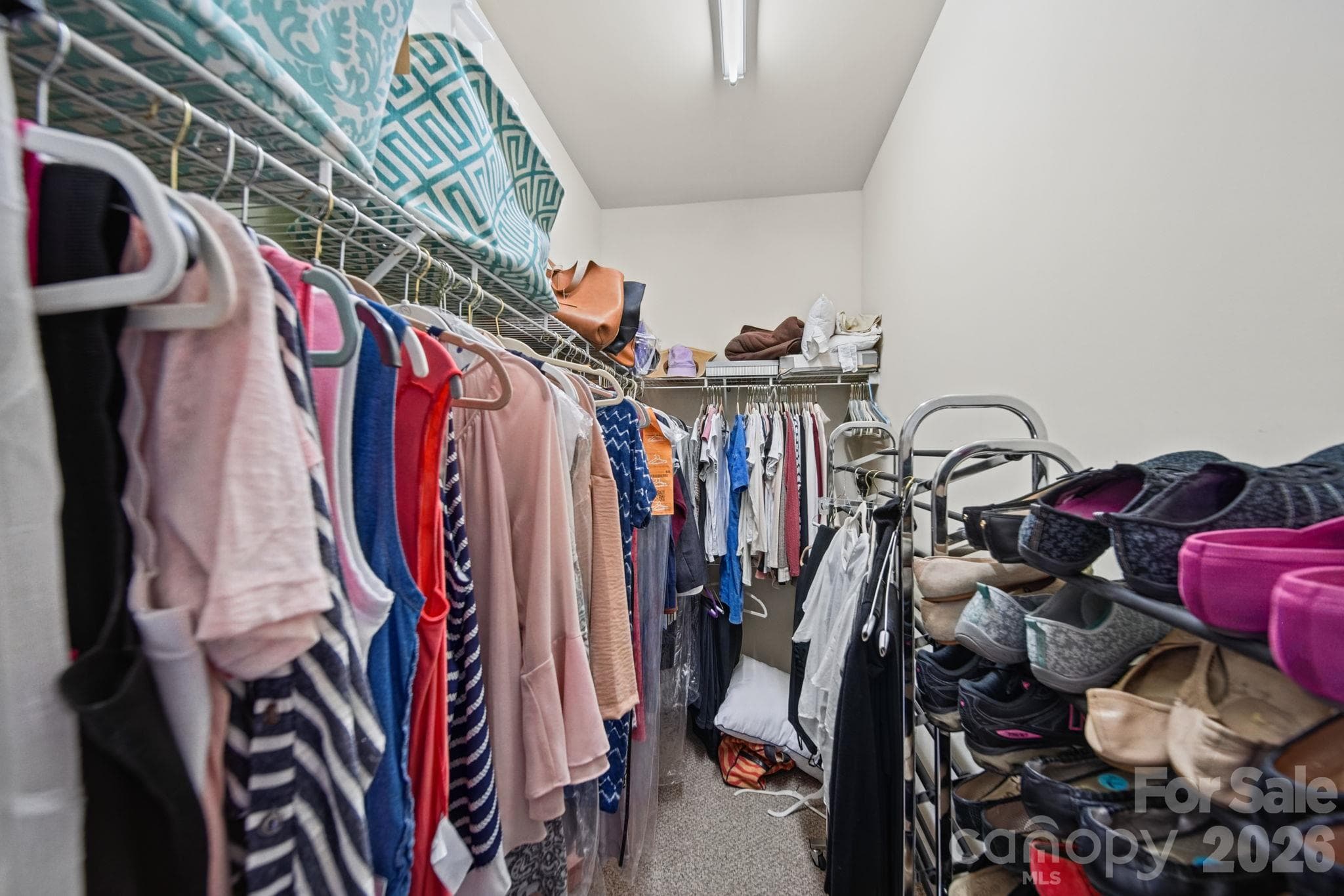 Primary walk-in closet - 11621 Brachetto Place, Charlotte